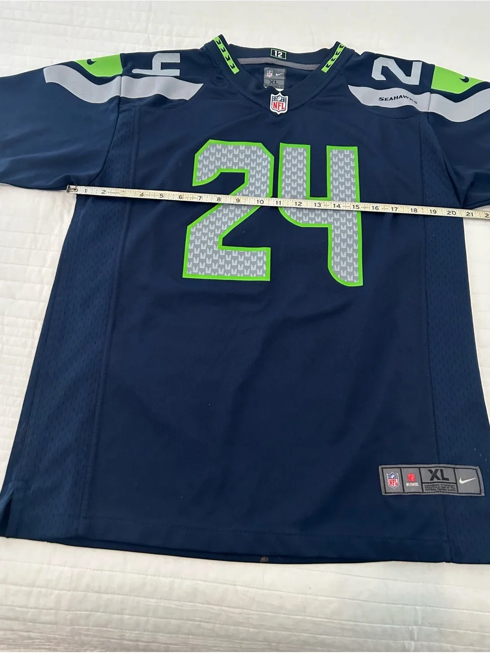 Nike Marshawn Lynch Seattle Seahawks Kids 18-20 XLarge Jersey